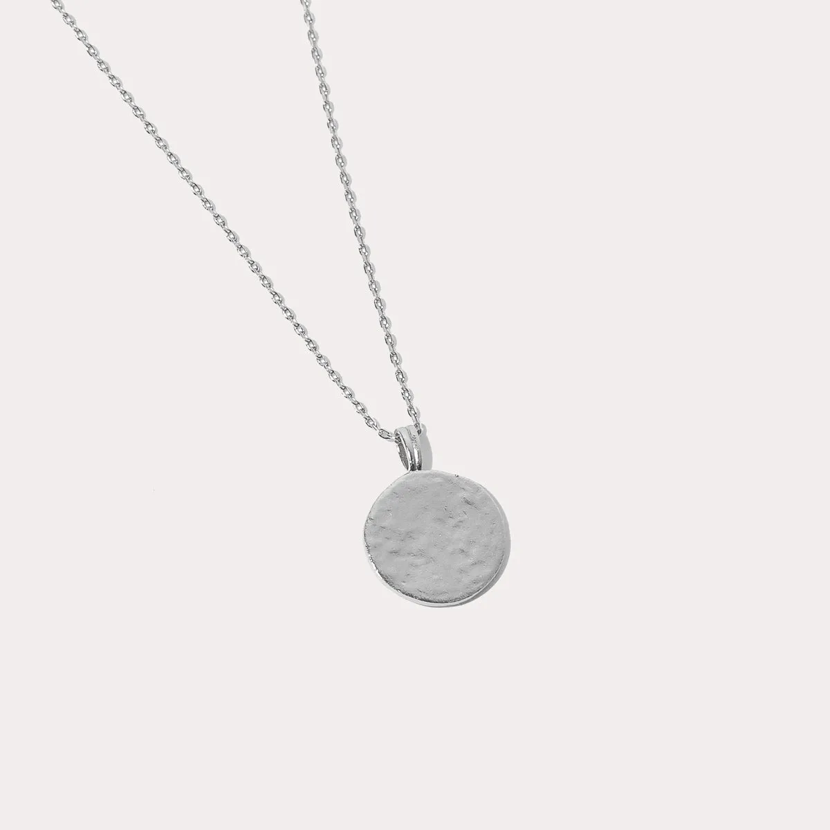 Taurus Zodiac Pendant Necklace in Silver