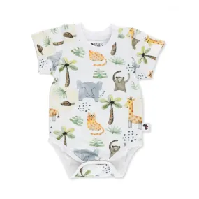 TEE SHIRT ONESIE - SS - MONKEY BUSINESS