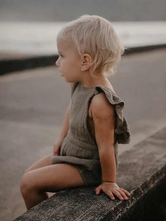 The Ruffle Romper