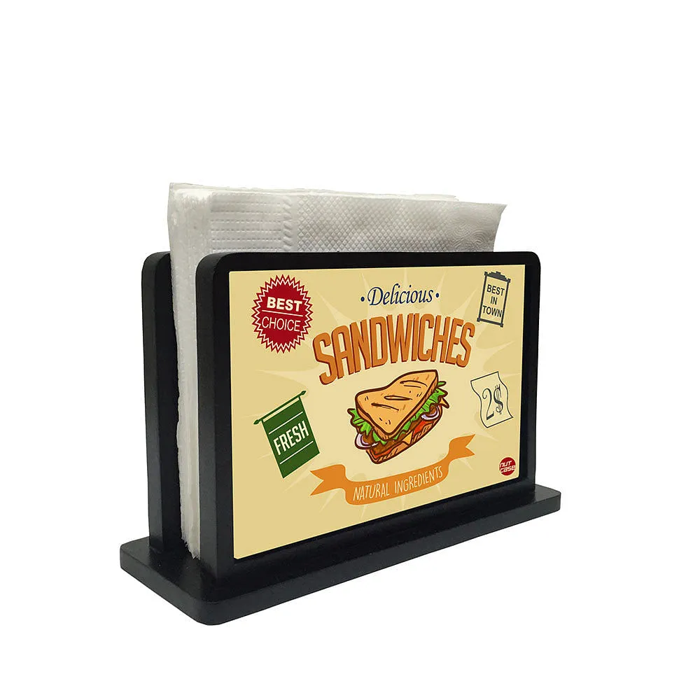 Tissue Holder Paper Napkin Stand - Sandwiches