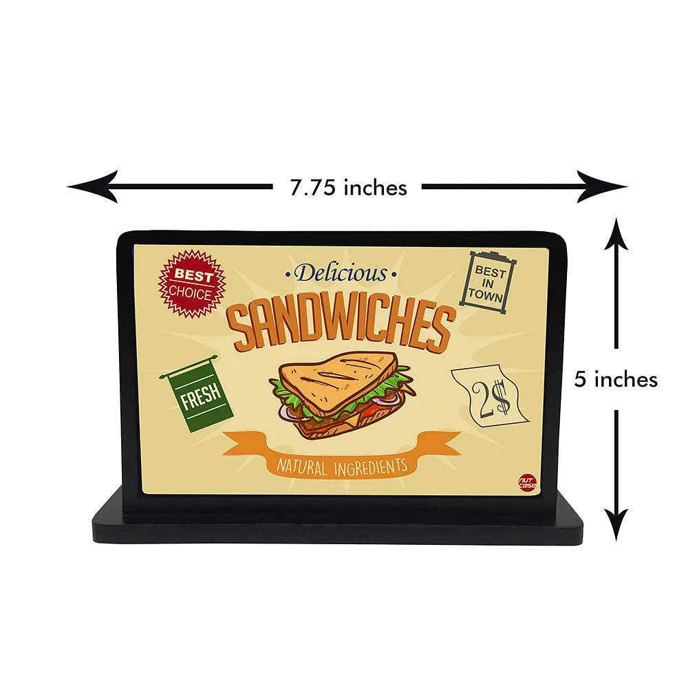 Tissue Holder Paper Napkin Stand - Sandwiches