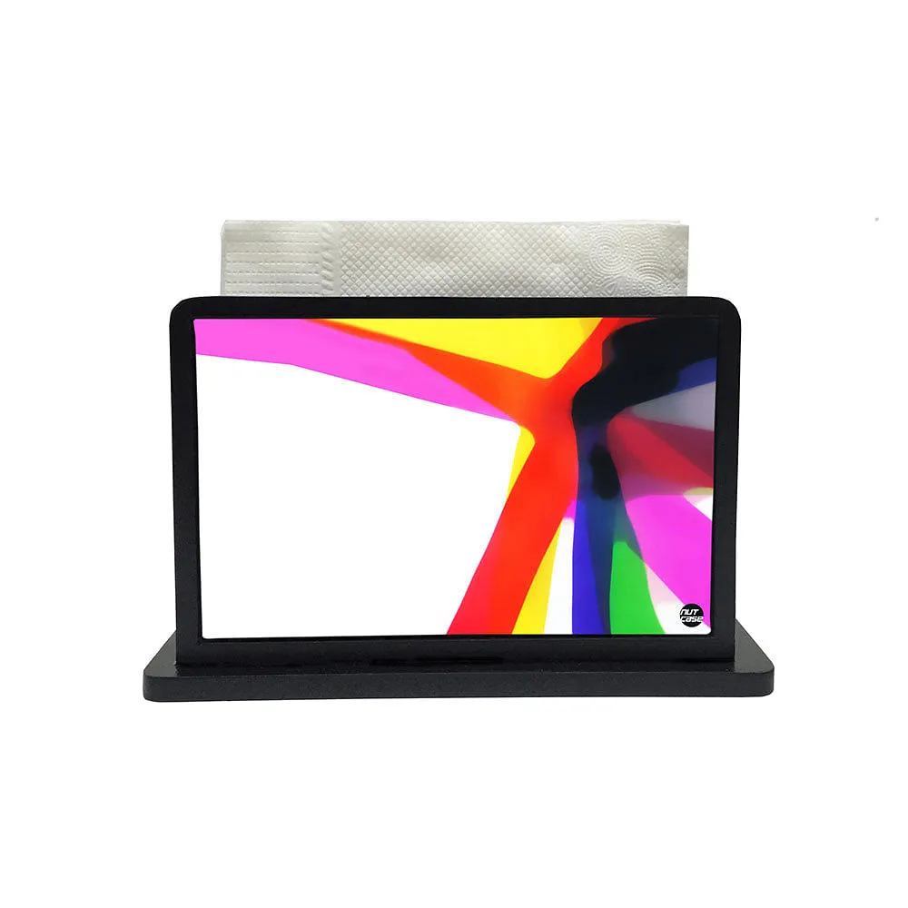 Tissue Holder Paper Napkin Stand - WaterColors