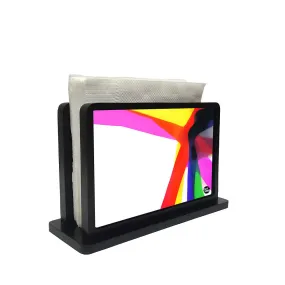 Tissue Holder Paper Napkin Stand - WaterColors