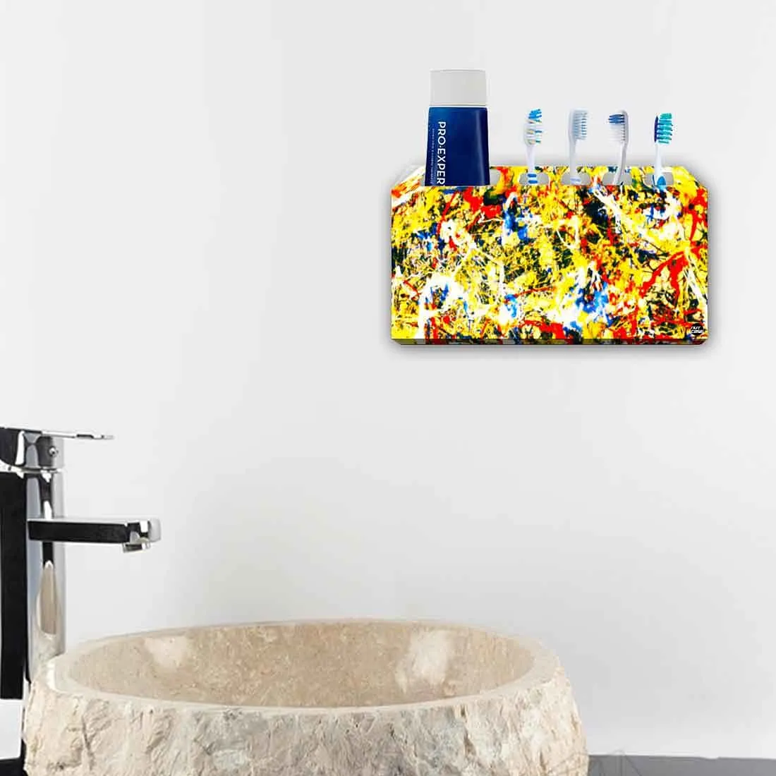Toothbrush Holder Wall Mounted -Pollock