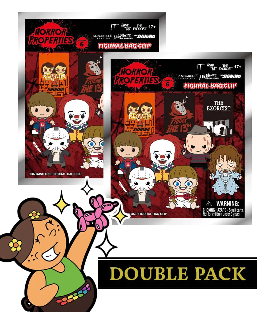 WB Horror Properties - Series 6 - 3D Foam Bag Clip