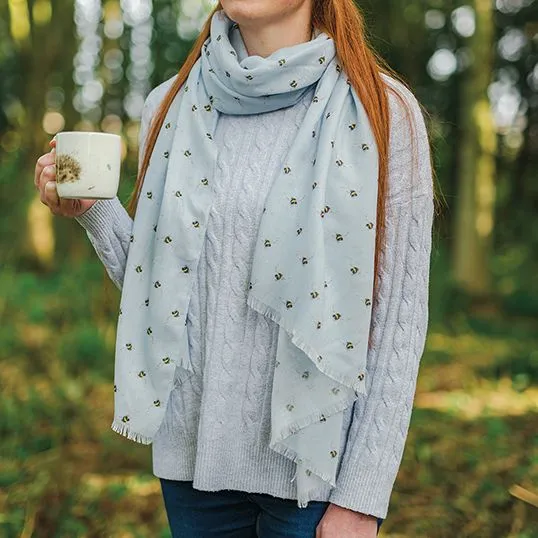 Wrendale Flight of the Bumblebee Bee Scarf