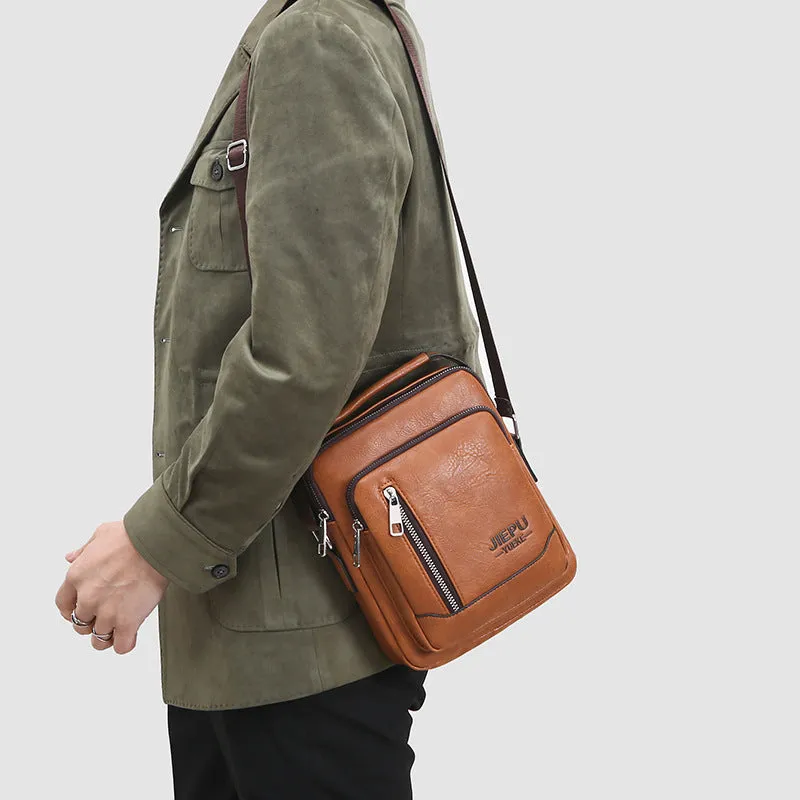 XIANGTUIBAO New Men's Shoulder Bag Crossbody Bag Large Capacity Multifunctional Backpack Business Leisure Bag