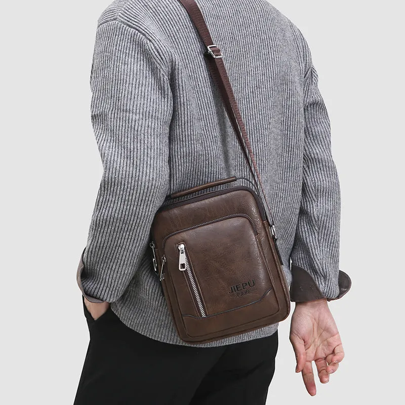 XIANGTUIBAO New Men's Shoulder Bag Crossbody Bag Large Capacity Multifunctional Backpack Business Leisure Bag