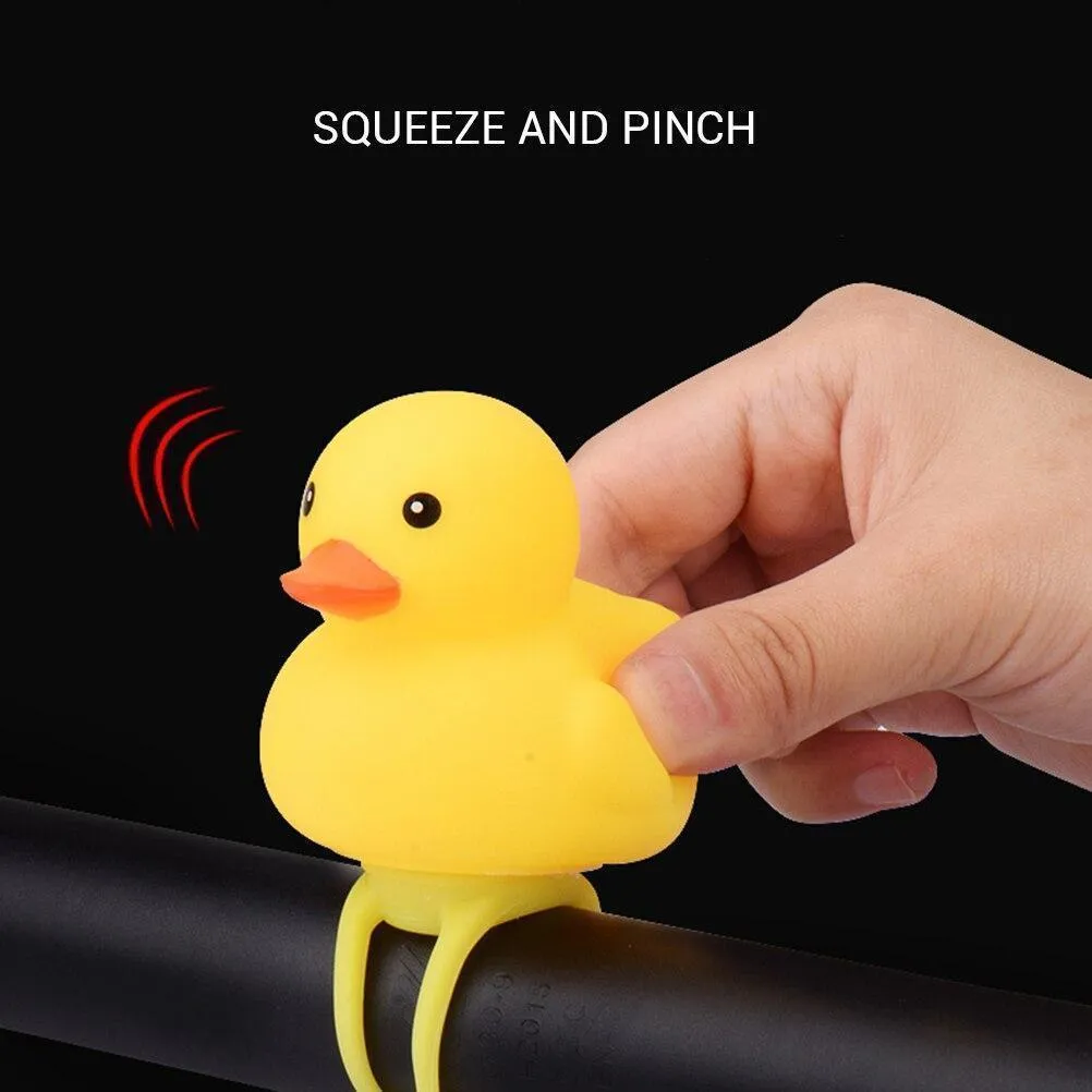 Yellow Little Duck Helmet Head  Light Shining 2 PCS