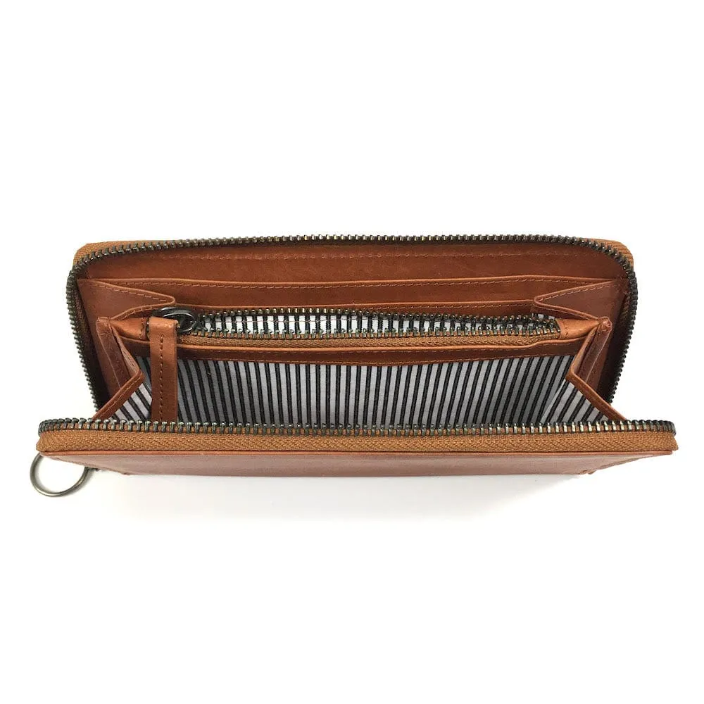 Zip Wallet Camel